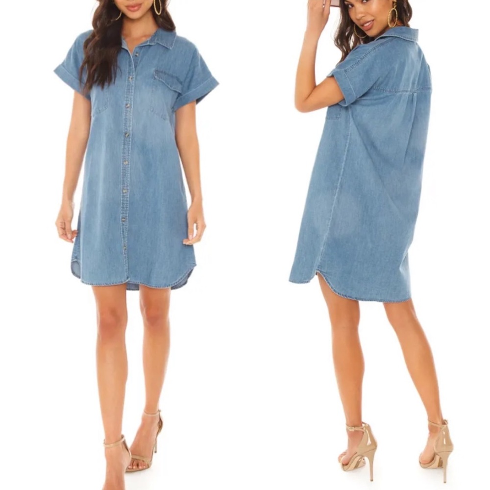 SANCTUARY Sunset Shirt‎ Dress